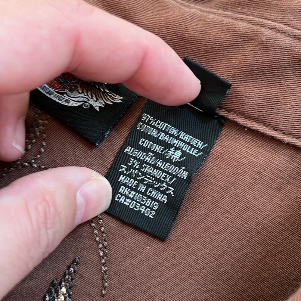 Harley Davidson zippered vest - Picture 9 of 9